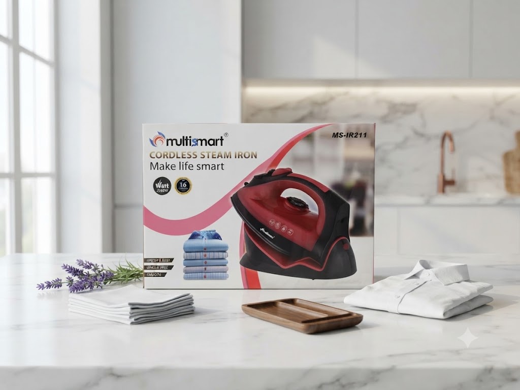 المكواة اللاسلكية من مالتي سمارت (multismart)